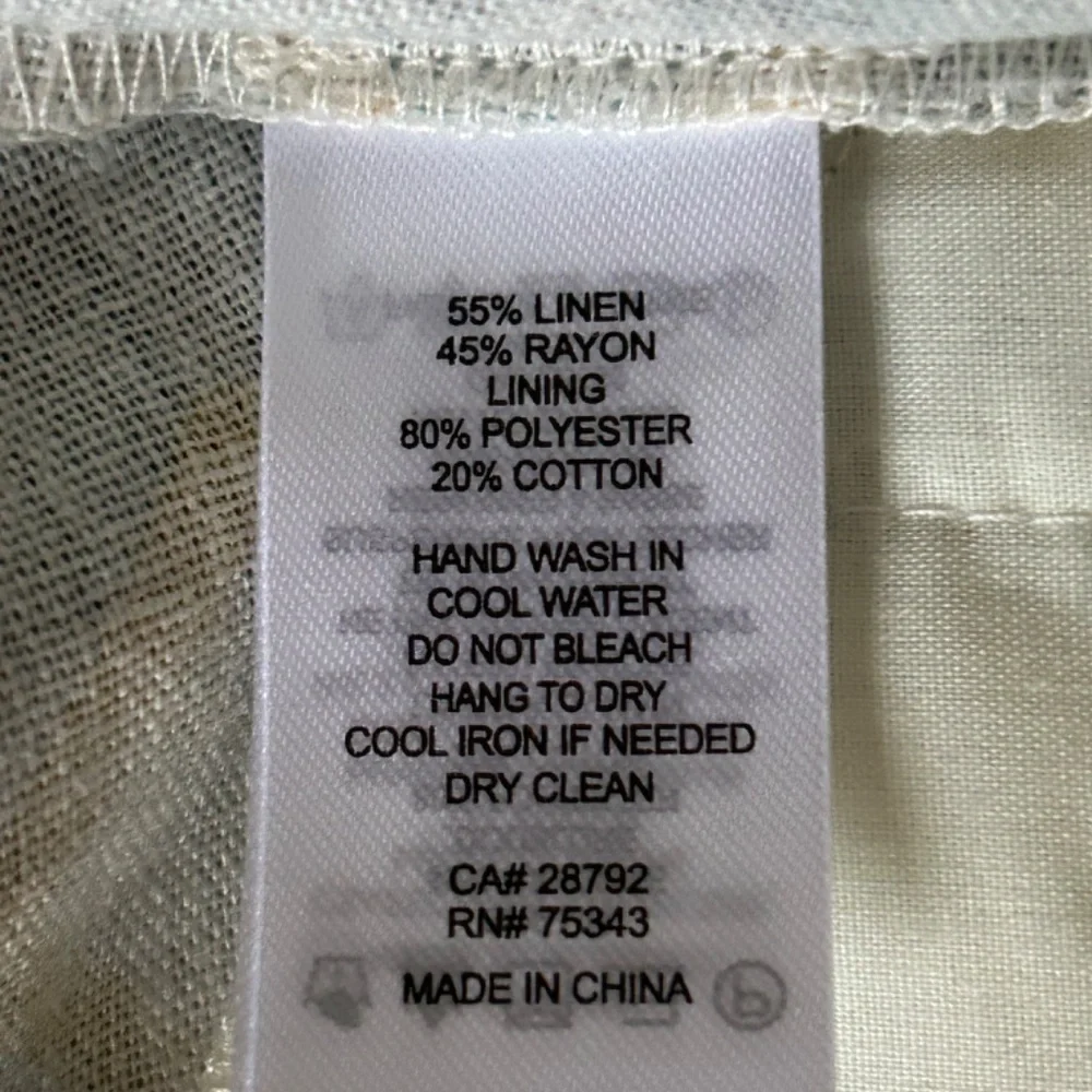 Christian Lacroix Linen Blend Mini Dress With Fringe Hem, Size XXS - Picture 5 of 16